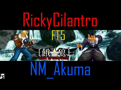 Garou: Mark of the Wolves - RickyCilantro [Terry] vs NM_Akuma [Gato] (Fightcade FT5)