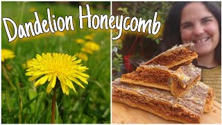How To Make Dandelion Honeycomb!🍯 Easy Wild Weed Recipes
