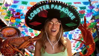 UNBELIEVABLE LOBSTER PARADISE!! - PUERTO NUEVO MEXICO - THE LEGENDARY LOBSTER VILLAGE!