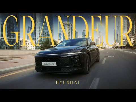 Hyundai Grandeur Calligraphy Black İnk | Koreyanın Gecə Kostyumu | İncələmə.