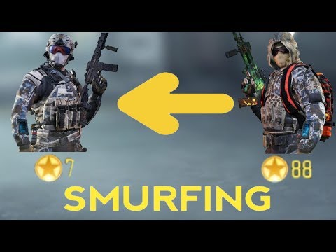 Smurfing in CODM!!!