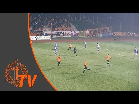 FORTUNA 1 LIGA: Chrobry Głogów - Miedź Legnica 0:2 (skrót)