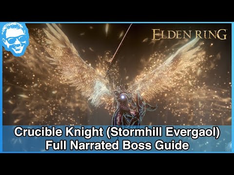 Crucible Knight (Stormhill Evergaol) - Narrated Boss Guide - Elden Ring [4k HDR]