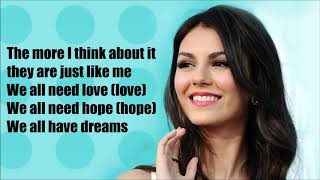 Victoria Justice - Girl up (Lyrics)