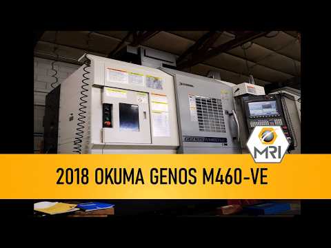 2018 OKUMA GENOS M460-VE Vertical Machining Centers | Machinery Resources International (1)