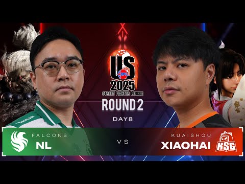 NL (Akuma) vs. Xiaohai (Mai) - Falcons vs. KuaiShou - Street Fighter League US 2025 Day 8