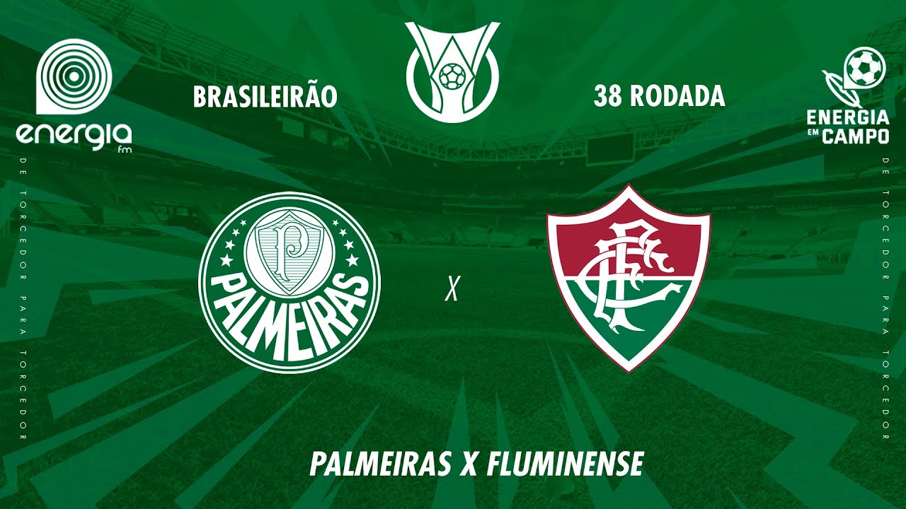 PALMEIRAS X FLUMINENSE - 08/12/2024 - BRASILEIRÃO - AO VIVO