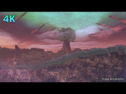 [4K] Xenoblade Chronicles Definitive Edition - Attract Mode / Title Screen Cutscenes