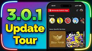BIG Nintendo Switch App Update! Switch 2 Support, Gallery Uploads, & More! - 3.0.1 Update Tour