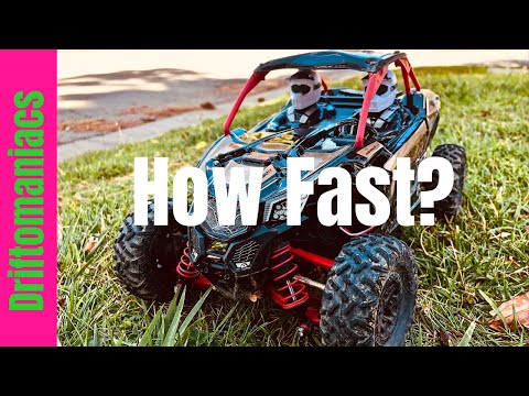 How Fast Is A Brushless Axial Yeti Jr Can Am? GPS Speed Run