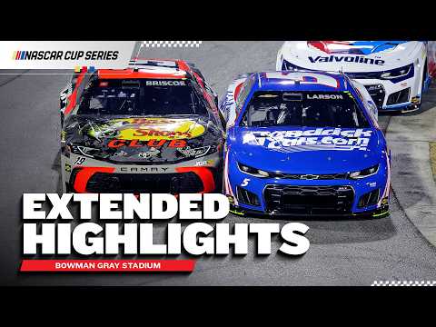 2026 Cook Out Clash at Bowman Gray | NASCAR Cup Series Extended Highlights