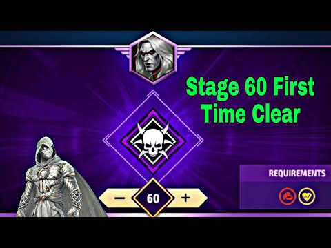 WBL Knull Stage 60 Clear With Moon Knight T4 Special Showcase 2022 - Marvel Future Fight