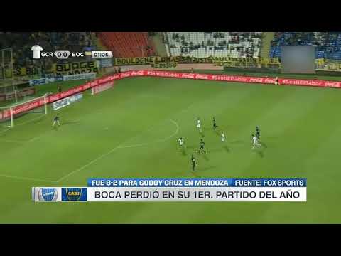 Godoy Cruz 3 Boca 2 (Amistoso)