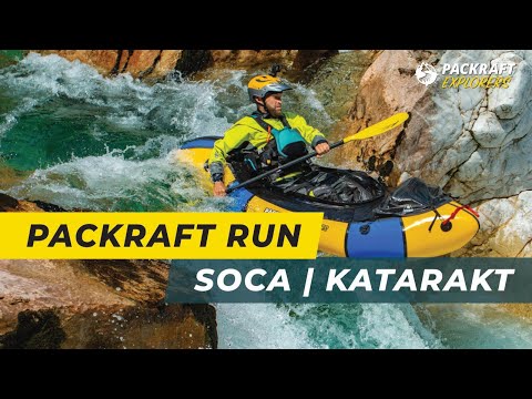 Packraft Run - 5h Mördertour auf der Soca - Friedhofstrecke/Slalomstrecke/ Katarakt /Abseilstrecke