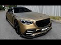 2023 Mercedes S 580 Long Manufaktur In Kalahari Gold Magno By MANSORY