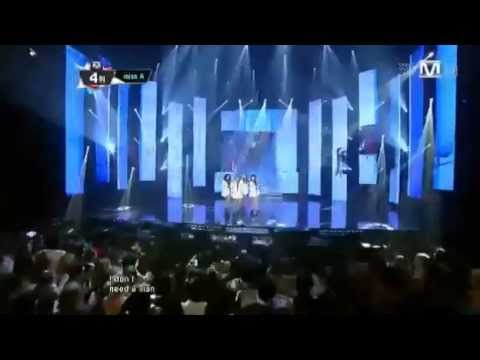 121101 miss A - I don't need a man @ M! Countdown - Comeback Stage