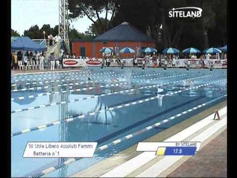 Serie 19 dei 50 Stile Libero  Assoluti Femmine Master - 13 Memorial Andrea Bettiol