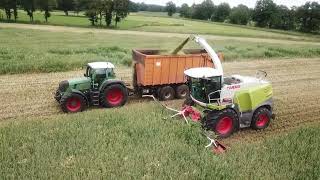 Lemmens Agro | GPS hakselen |CLAAS Jaguar 960 | Kemper 375 Plus