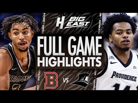 Brown vs Providence - FULL GAME HIGHLIGHTS | December 9, 2025 | BIG EAST Basketball