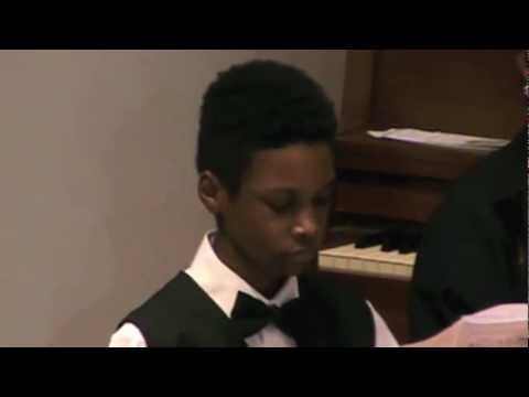 Boys Choir of Hampton Roads, "Fur Elise" performed by Zachary Branch, pianist