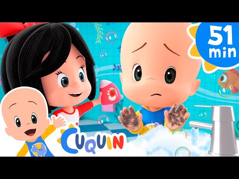 Wash Your Hands and more Nursery Rhymes by Cleo and Cuquin | Children Songs