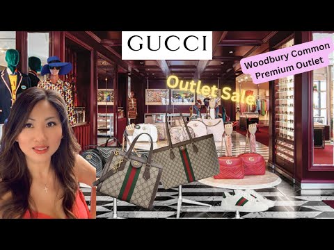 Gucci Outlet Grande desconto na venda de 40% a 60% OFF no Woodbury Common Premium Outlets Shopping Vlog