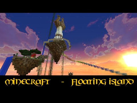 ThorHammerhand - Minecraft Tutorial - How to build a Floating Island ( survival friendly )