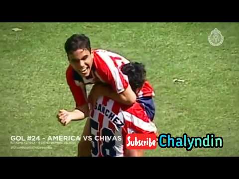 Top 5  Goles De Omar Bravo En Clasico Nacional ( Chivas Vs America  Clasicos)