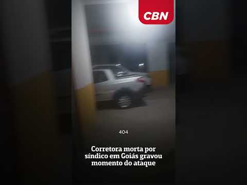 Corretora morta por síndico em Caldas Novas (GO) gravou momento do ataque
