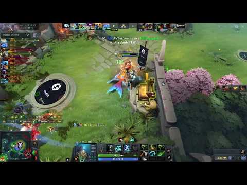 EG Arteezy [Naga Siren] player perspective EG vs Midas Club