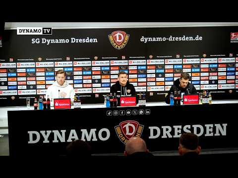 24. Spieltag | SGD - SVD | Pressekonferenz nach dem Spiel