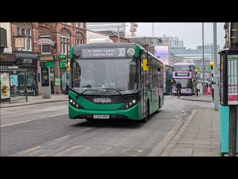 *Rare* Nottingham City Transport Bridgford Bus ADL Enviro 200 MMC 304 on Pink Line 30