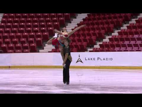 2 S. AGHAI / J. PARTANEN (FIN) - ISU JGP Lake Placid Junior Ice Dance Free Dance