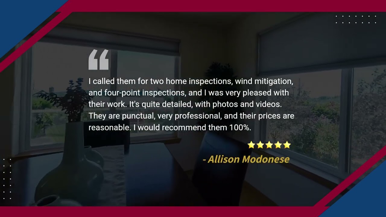 5-Star Review from Allison Modonese | A.C.F Home Inspection Orlando