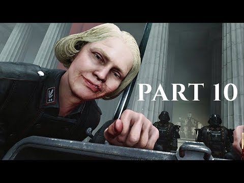 WOLFENSTEIN 2 (NEW COLOSSUS) Walkthrough Gameplay (Part 10) Trial & Execution