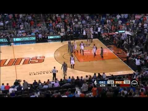 Serge Ibaka Block Sends Game to OT | Thunder vs Suns | February 26, 2015 | NBA 2014-15 Season