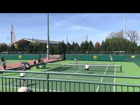 Zsombor Velcz and Tadeas Paroulek gets doubles win over Arizona State