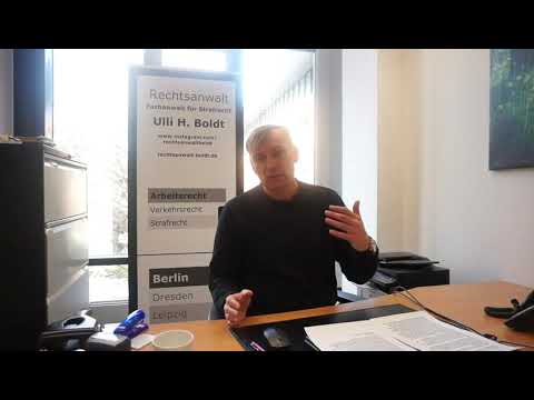 Revision in Strafsachen; eine lohnende Sache; Strafverteidiger Ulli Boldt erläutert