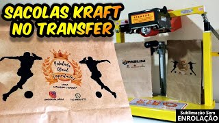Como Fazer Sacolas Kraft no Transfer Laser + Dicas Valiosas!