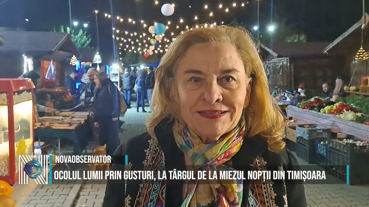 Ocolul lumii prin gusturi, la Târgul de la Miezul Nopții din Timișoara