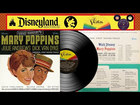 Walt Disney's MARY POPPINS LP - 17 LET'S GO FLY A KITE