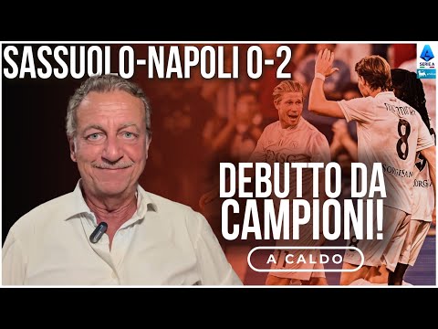 SASSUOLO-NAPOLI 0-2: CONTE HAS A TEAM OF CHAMPIONS