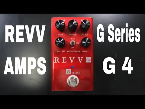 REVV Amps G4 Distortion Pedal Demo Video by Shawn Tubbs