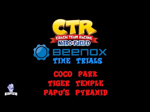 Beating the Developer Times in CTRNF! (Episode 3) [Coco Park, Tiger Temple, Papu's Pyramid]