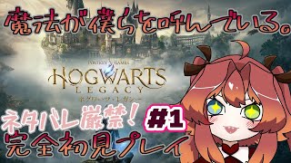 【ホグワーツレガシー】魔法が僕らを呼んでいる。#1 【Vtuber初見実況配信】