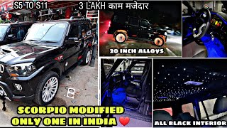 SCORPIO MODIFIED EXCLUSIVELY FIRST TIME IN INDIA �