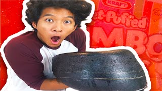 DIY GIANT BLACK MARSHMALLOW!!!