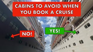 10 Cabins to AVOID on ALL Cruise Ships!