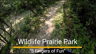 The "5 Fingers of Fun" trail.