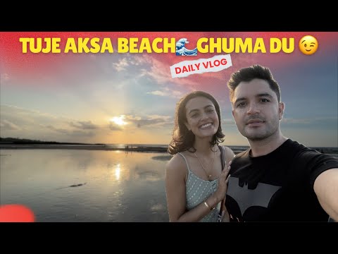 Peaceful Beaches in Mumbai 🌊 | Exploring Aksa & Dana Pani Beach 🌴 | AmanVermaKvlogs ✅